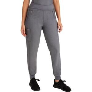 Healing Hands Size Large Tara Yoga Jogger Scrub Pants Heather Gray 9233